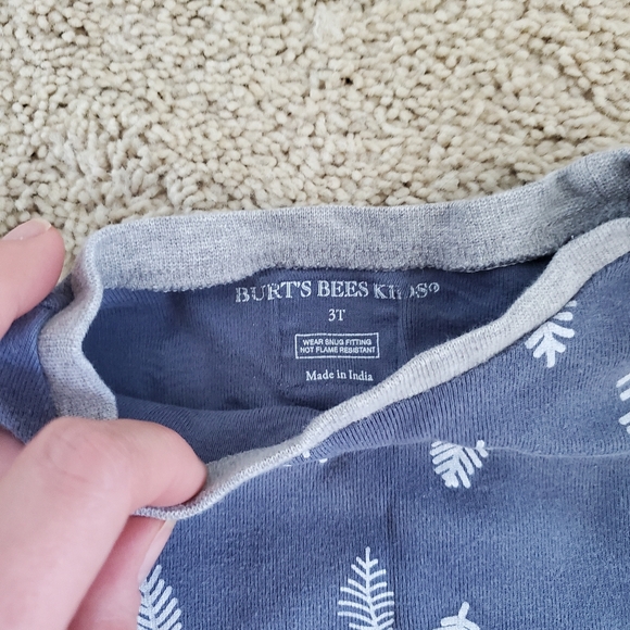 BURT'S BEES KIDS Bundle of 3 Pajamas size 3T - Picture 5 of 9